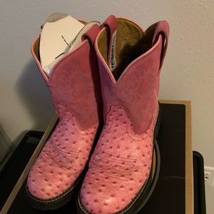 ARIAT Fatbaby pink gator boots for sale